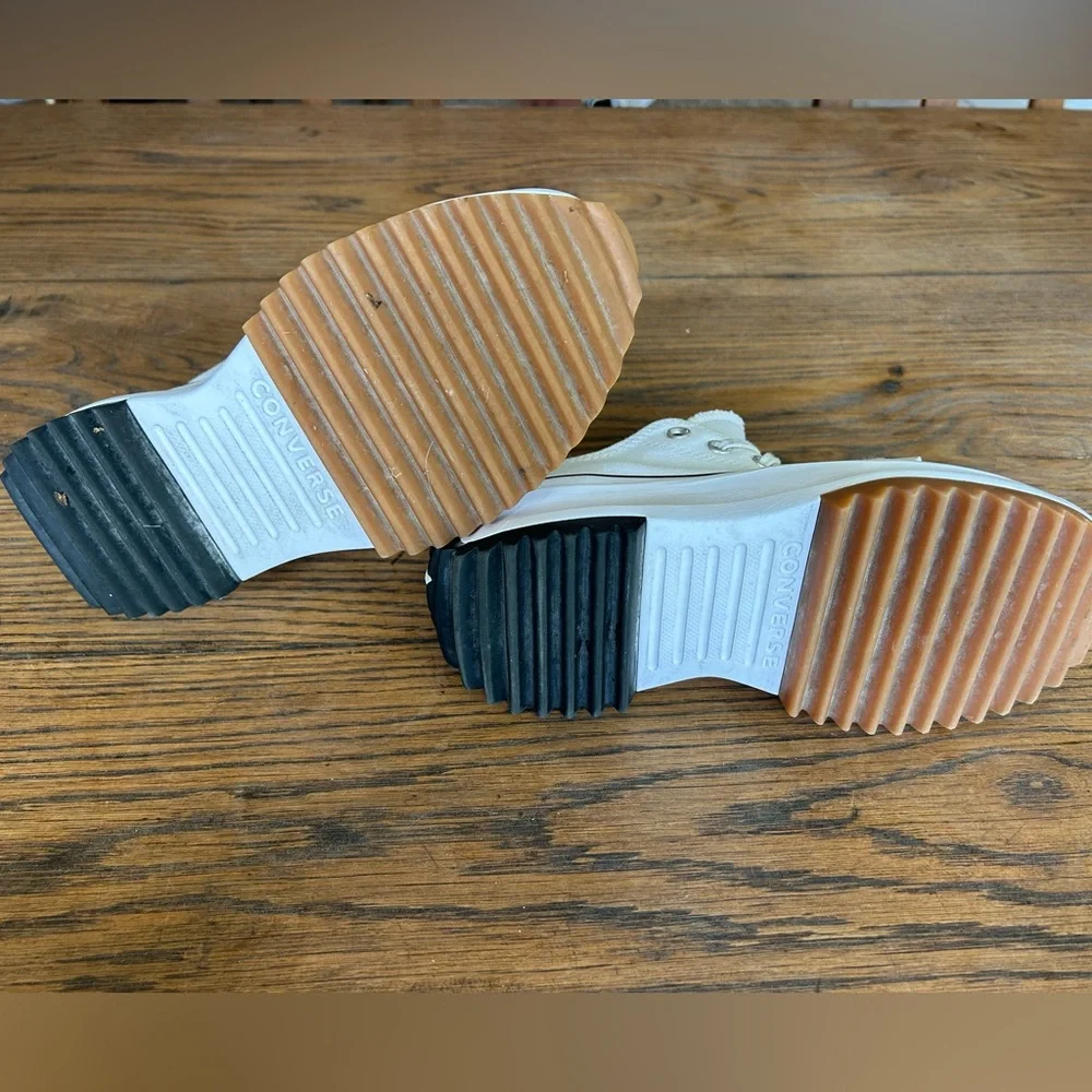 Converse Run Star Hike. Women’s size 7. White. - Picture 4 of 11